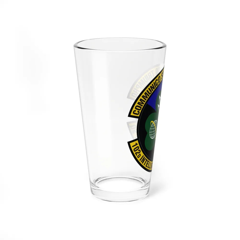 102d Intelligence Support Squadron (U.S. Air Force) Pint Glass 16oz-Go Mug Yourself