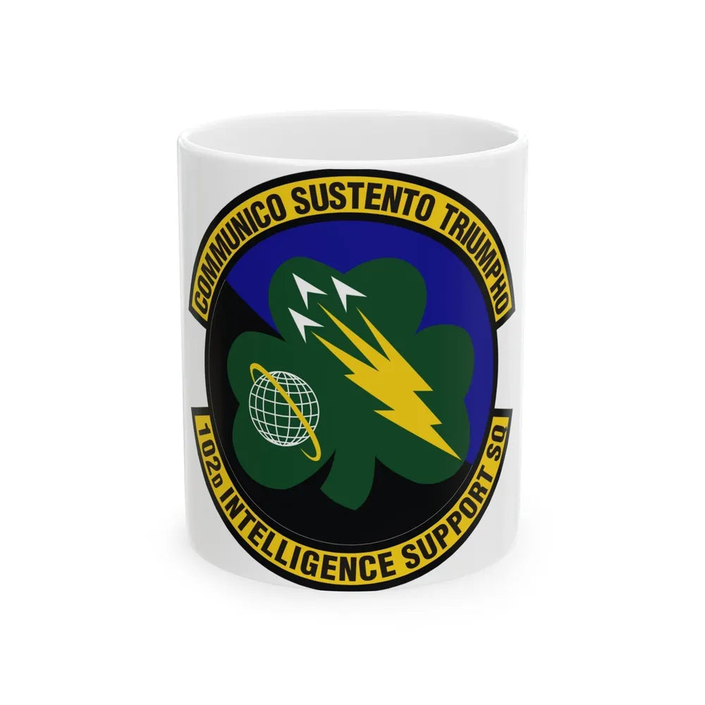 102d Intelligence Support Squadron (U.S. Air Force) White Coffee Mug-11oz-Go Mug Yourself