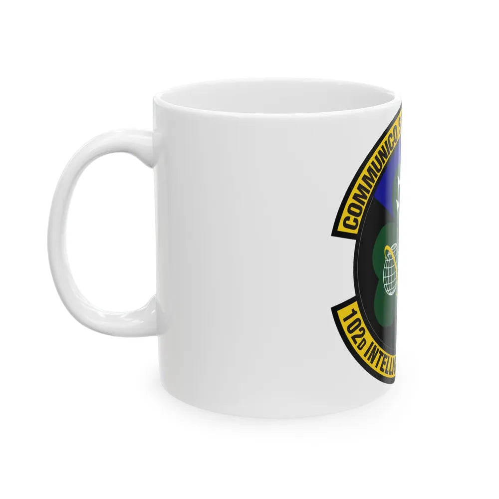 102d Intelligence Support Squadron (U.S. Air Force) White Coffee Mug-Go Mug Yourself