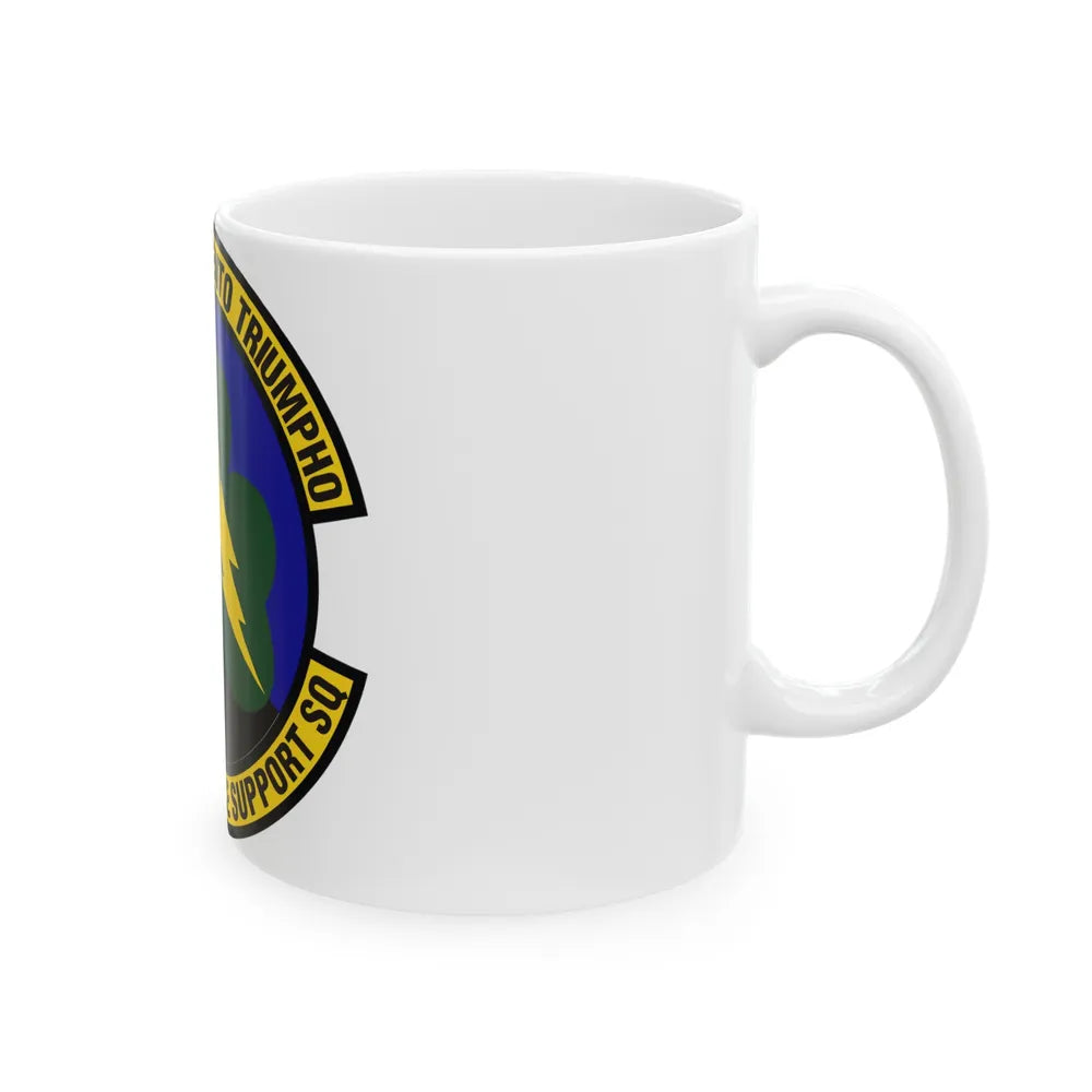 102d Intelligence Support Squadron (U.S. Air Force) White Coffee Mug-Go Mug Yourself