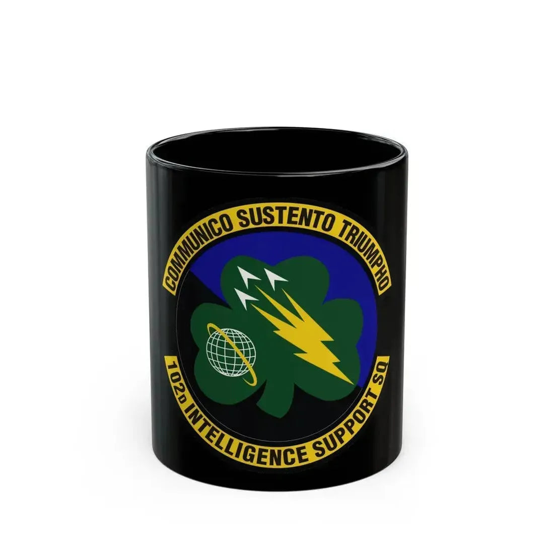 102d Intelligence Support Squadron (U.S. Air Force) Black Coffee Mug 11oz - Go Mug Yourself