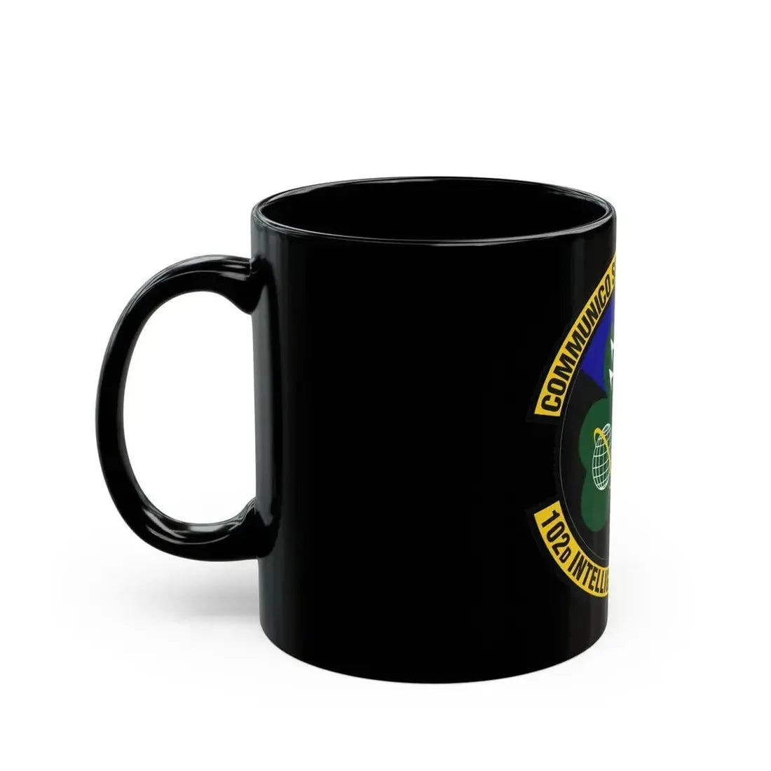 102d Intelligence Support Squadron (U.S. Air Force) Black Coffee Mug - Go Mug Yourself