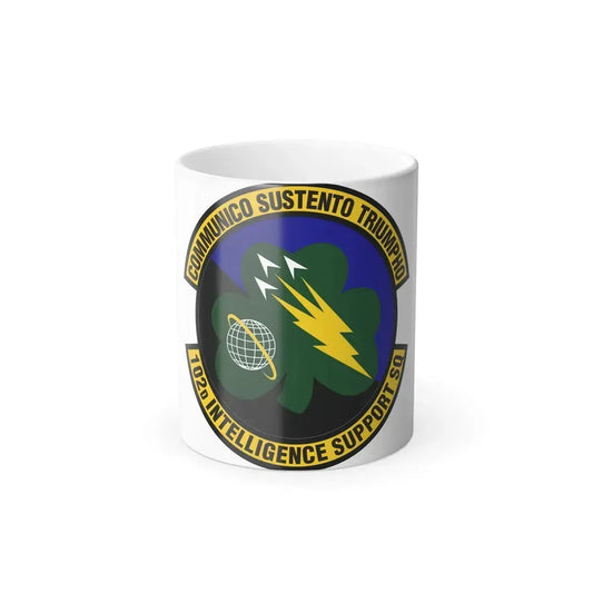 102d Intelligence Support Squadron (U.S. Air Force) Color Changing Mug 11oz - Go Mug Yourself