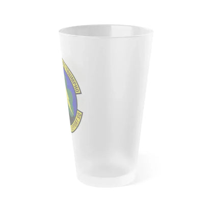 102d Intelligence Support Squadron (U.S. Air Force) Frosted Pint Glass 16oz - Go Mug Yourself