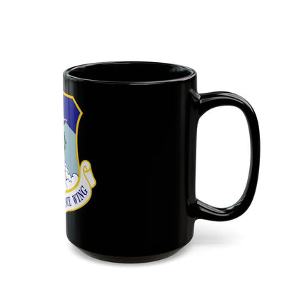 102d Intelligence Wing (U.S. Air Force) Black Coffee Mug-Go Mug Yourself