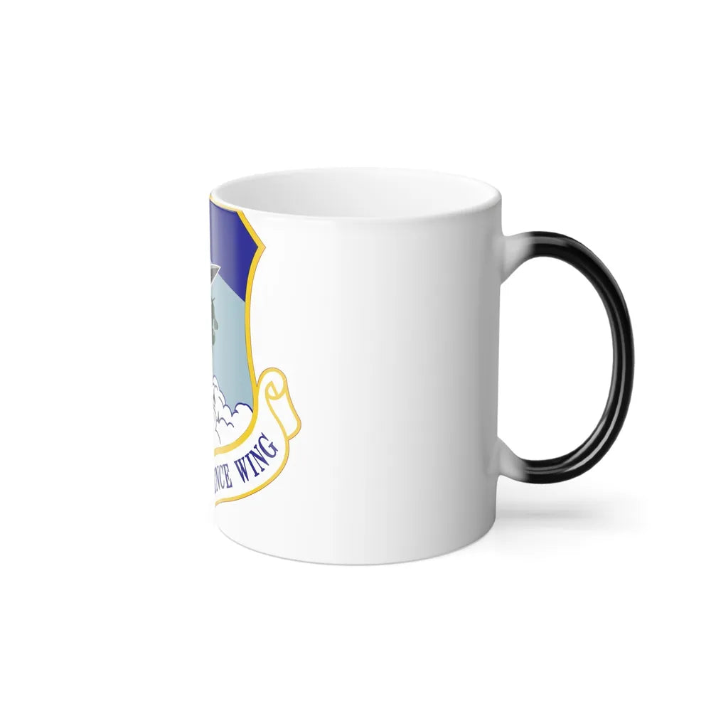 102d Intelligence Wing (U.S. Air Force) Color Changing Mug-Go Mug Yourself