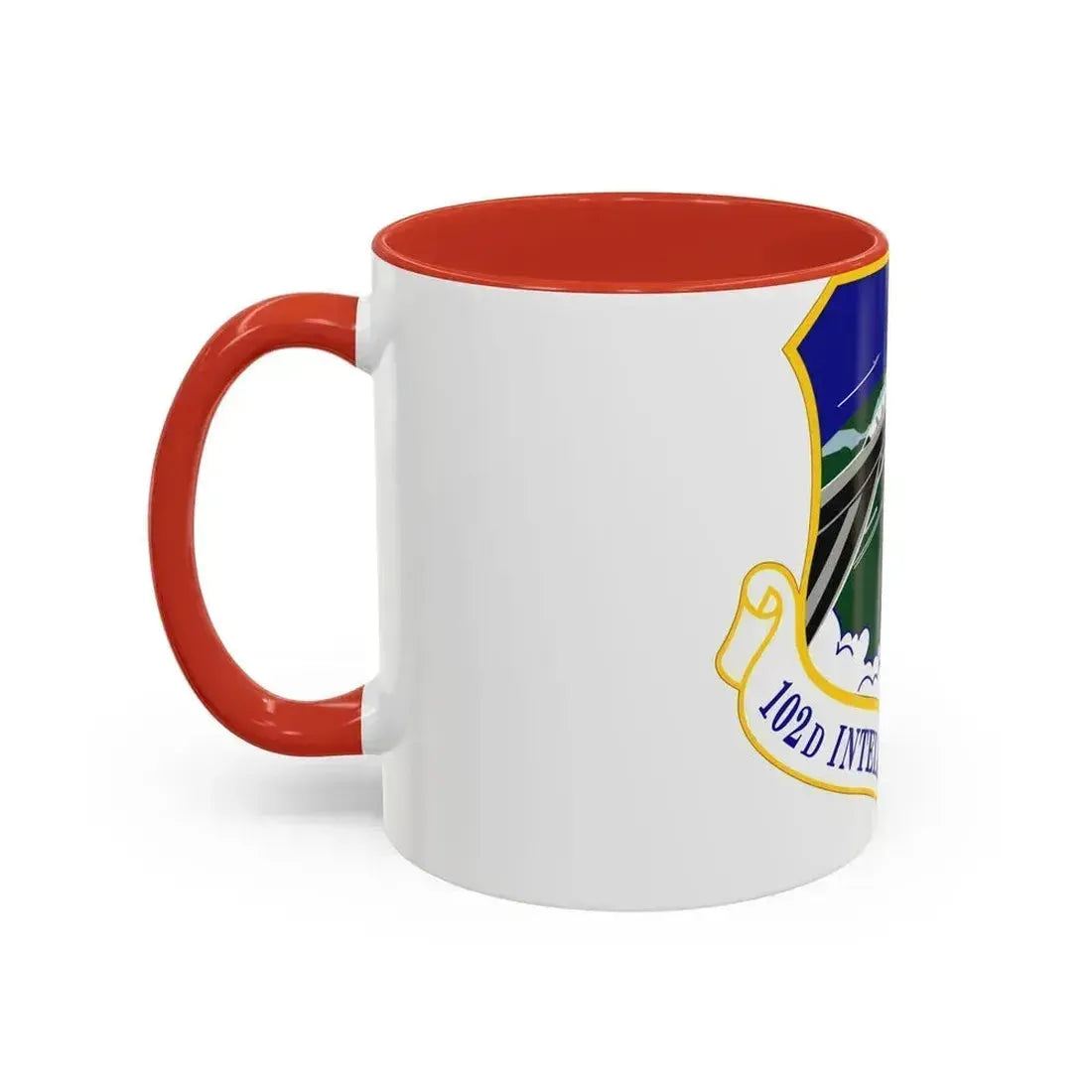 102d Intelligence Wing (U.S. Air Force) Accent Coffee Mug - Go Mug Yourself