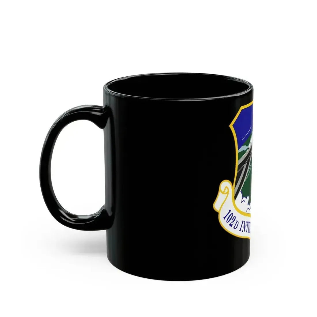 102d Intelligence Wing (U.S. Air Force) Black Coffee Mug - Go Mug Yourself