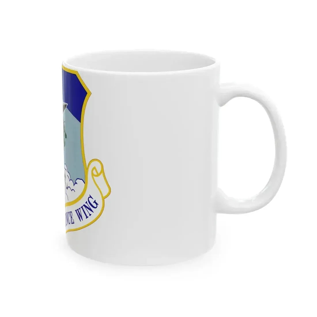 102d Intelligence Wing (U.S. Air Force) White Coffee Mug - Go Mug Yourself