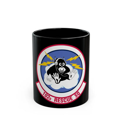 102d Rescue Squadron (U.S. Air Force) Black Coffee Mug-11oz-Go Mug Yourself