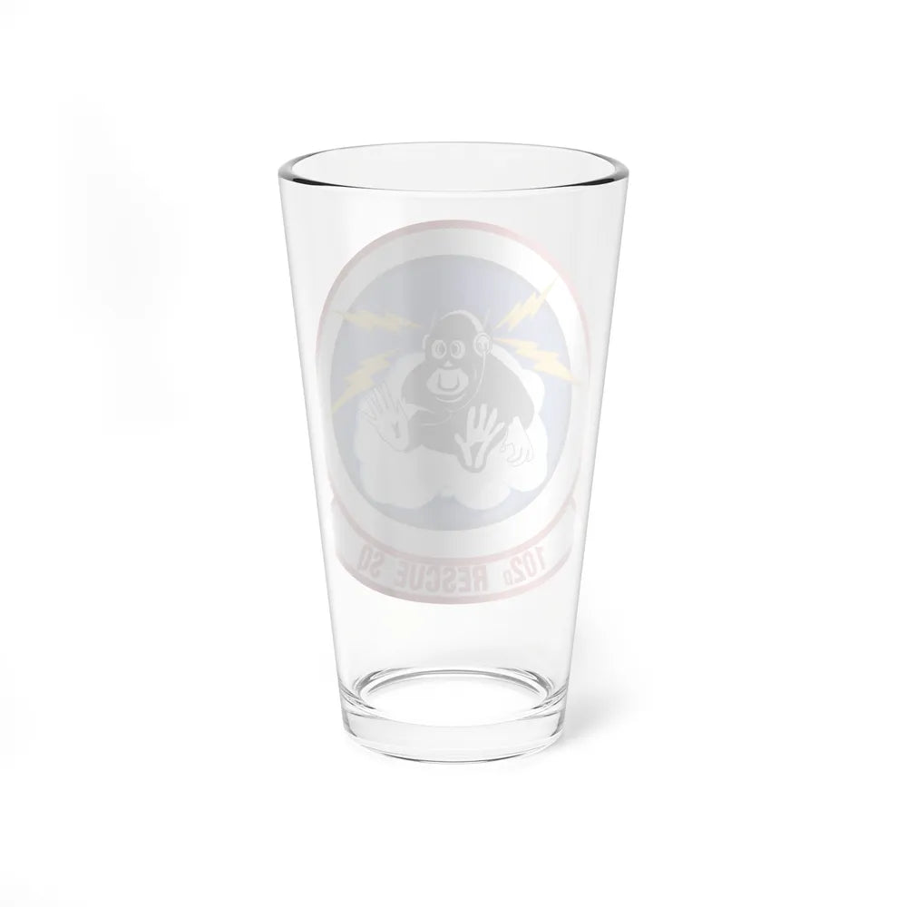 102d Rescue Squadron (U.S. Air Force) Pint Glass 16oz-Go Mug Yourself