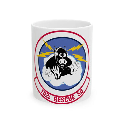 102d Rescue Squadron (U.S. Air Force) White Coffee Mug-11oz-Go Mug Yourself