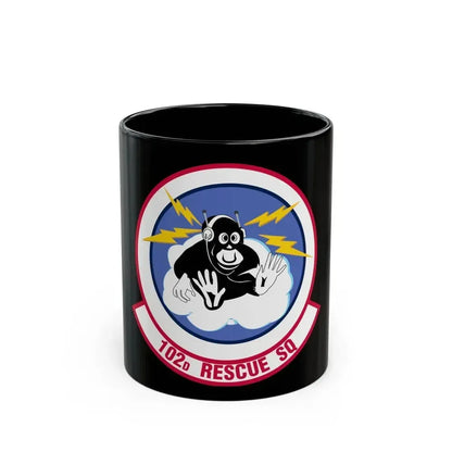 102d Rescue Squadron (U.S. Air Force) Black Coffee Mug 11oz - Go Mug Yourself