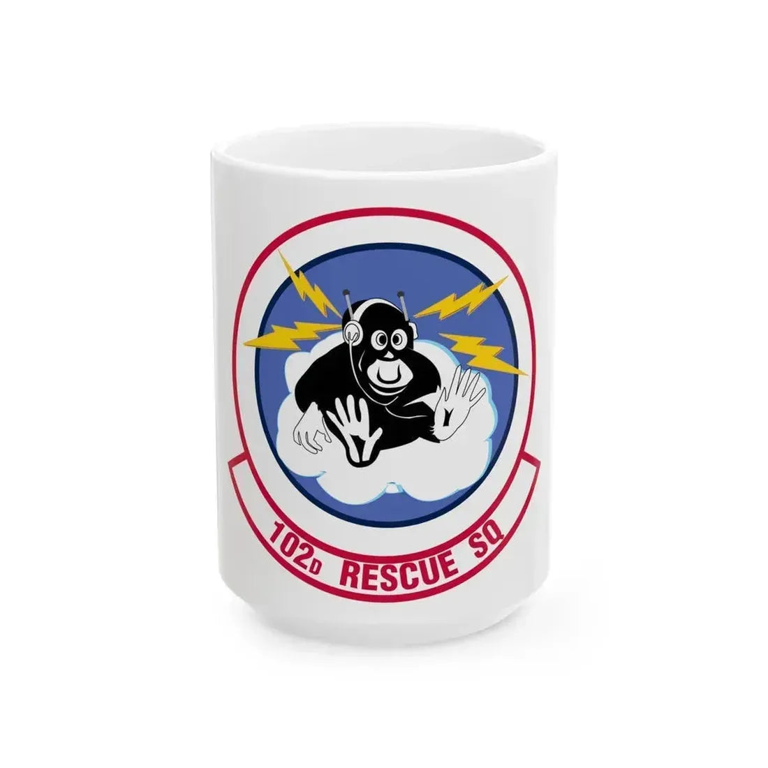 102d Rescue Squadron (U.S. Air Force) White Coffee Mug 15oz - Go Mug Yourself