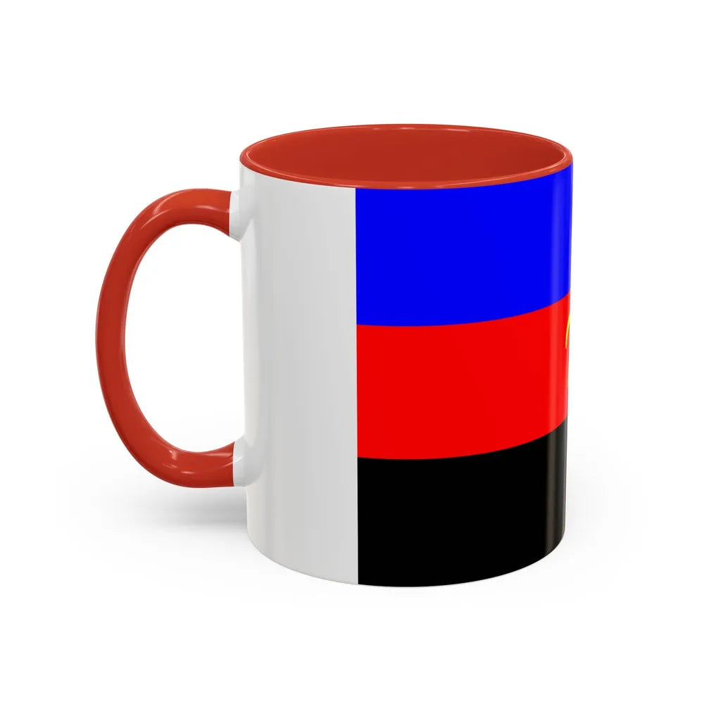 Polyamory Pride Flag - Accent Coffee Mug-Go Mug Yourself