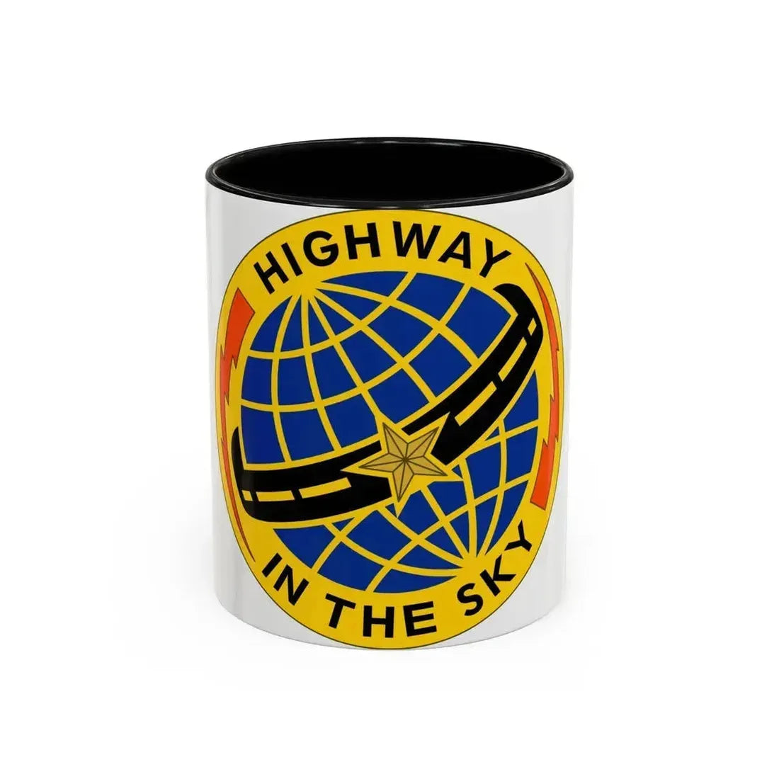 103 Aviation Regiment (U.S. Army) Accent Coffee Mug 11oz Black - Go Mug Yourself