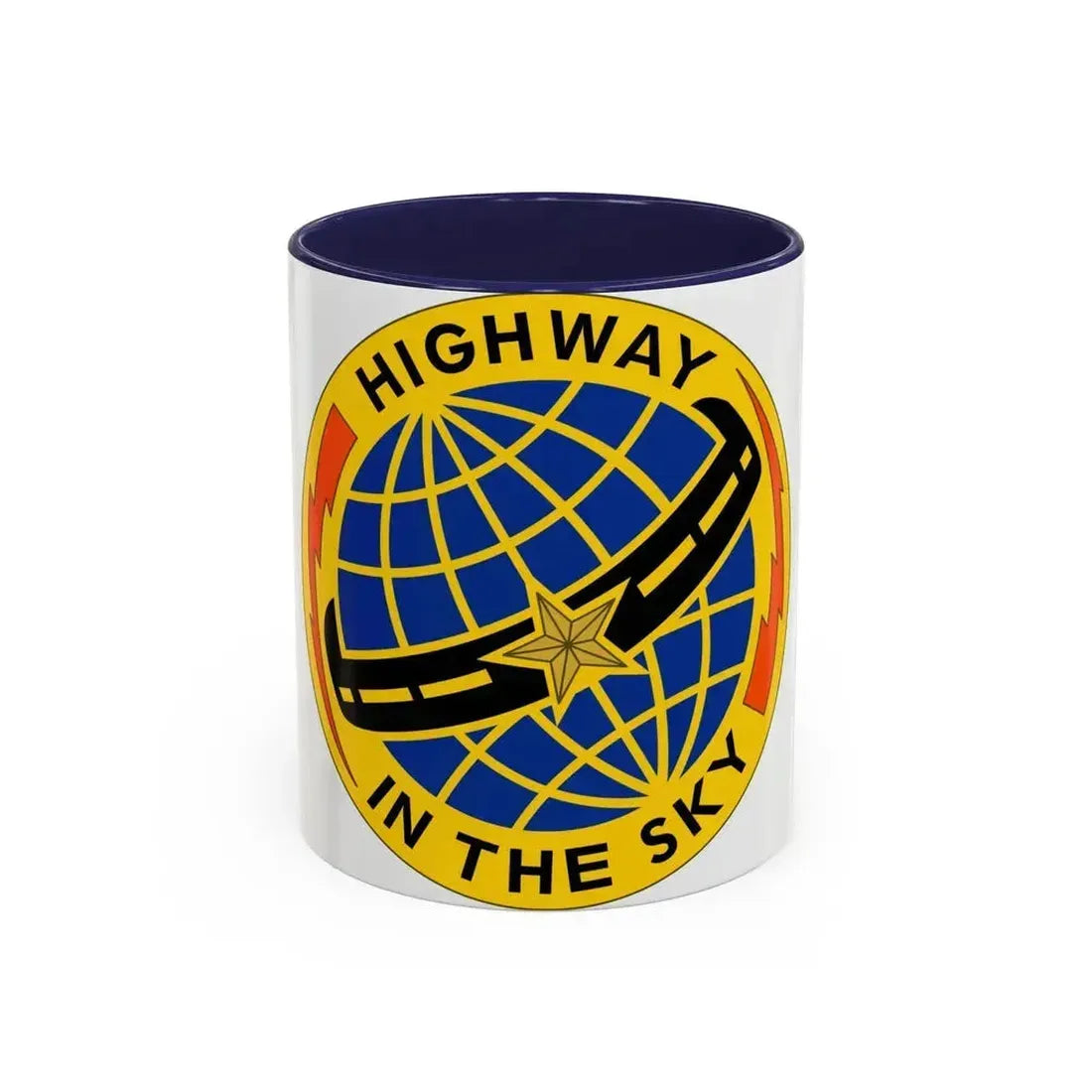 103 Aviation Regiment (U.S. Army) Accent Coffee Mug 11oz Navy - Go Mug Yourself