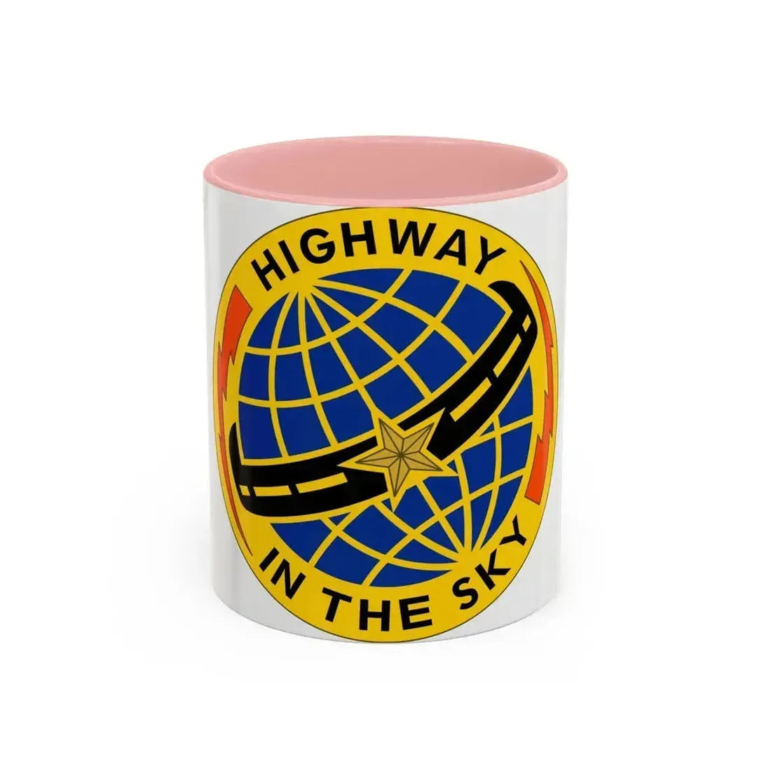 103 Aviation Regiment (U.S. Army) Accent Coffee Mug 11oz Pink - Go Mug Yourself