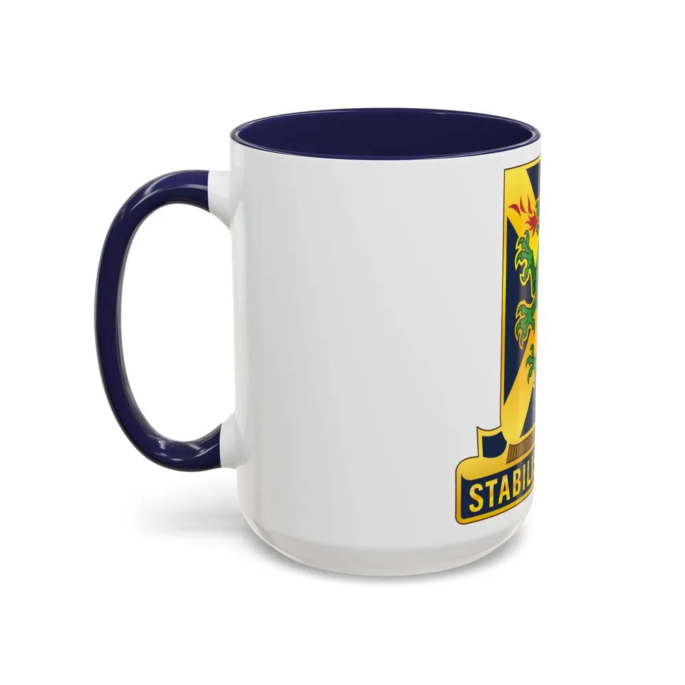 103 Chemical Battalion (U.S. Army) Accent Coffee Mug-Go Mug Yourself