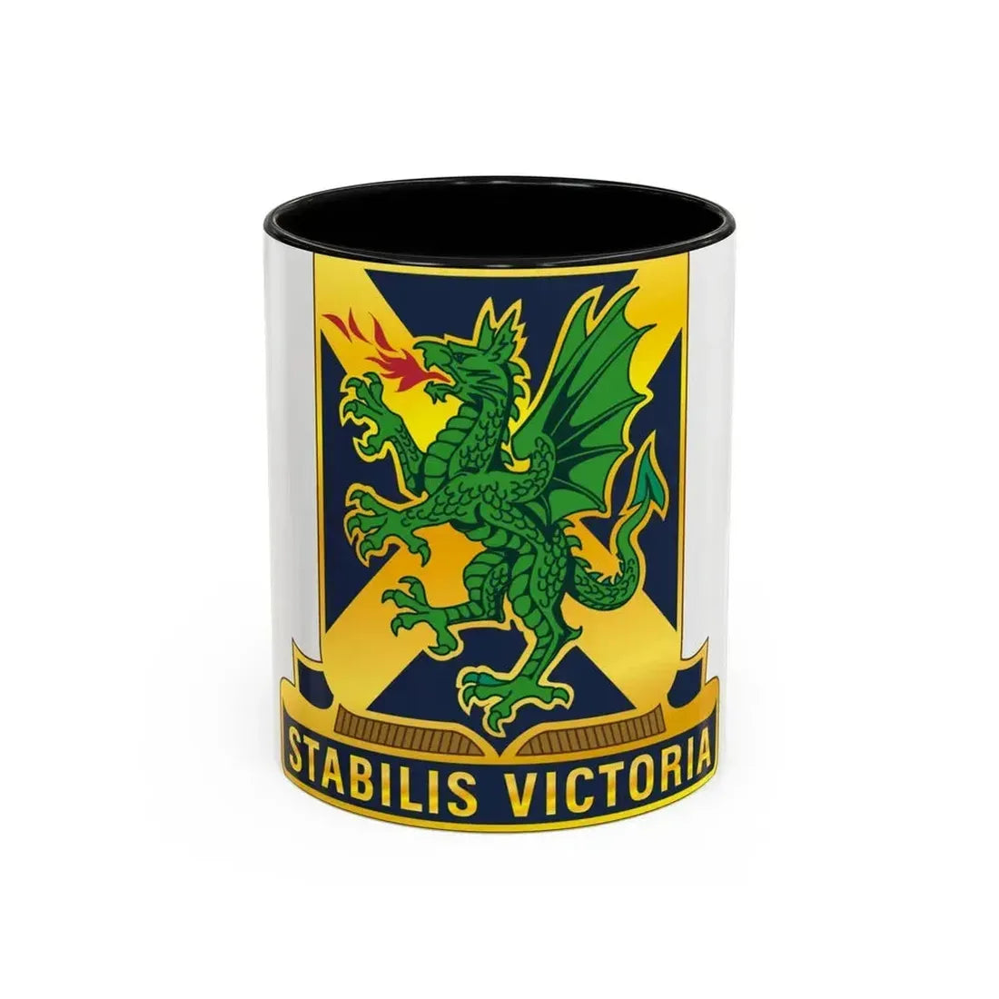 103 Chemical Battalion (U.S. Army) Accent Coffee Mug 11oz Black - Go Mug Yourself