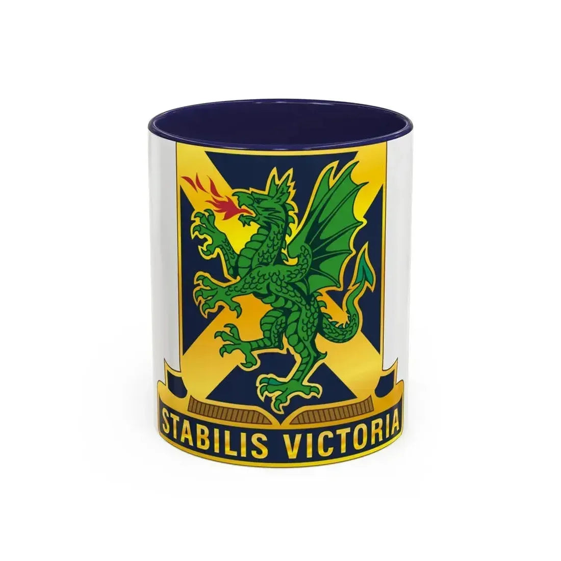 103 Chemical Battalion (U.S. Army) Accent Coffee Mug 11oz Navy - Go Mug Yourself