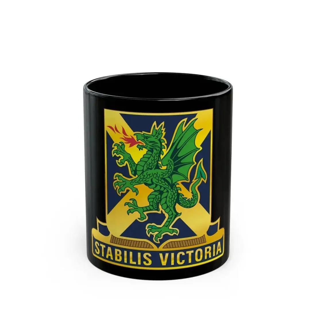 103 Chemical Battalion (U.S. Army) Black Coffee Mug 11oz - Go Mug Yourself
