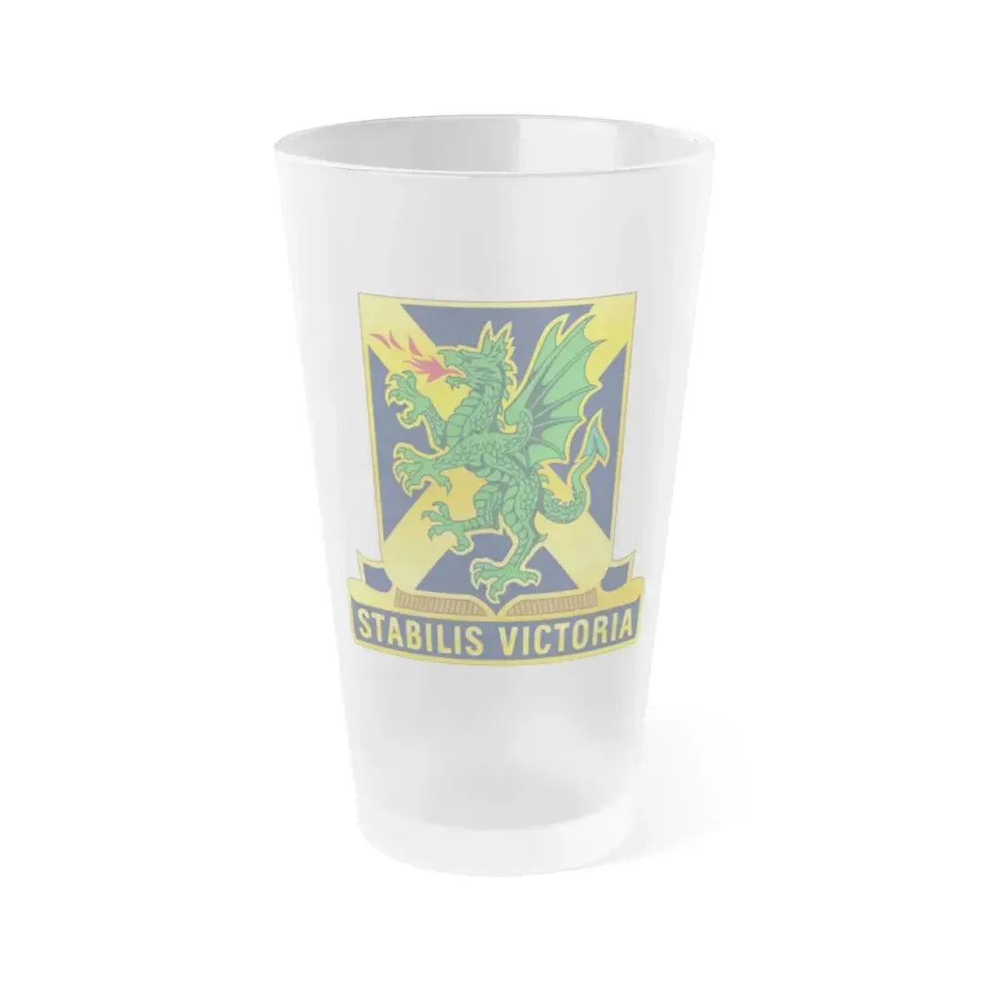 103 Chemical Battalion (U.S. Army) Frosted Pint Glass 16oz Default Title - Go Mug Yourself