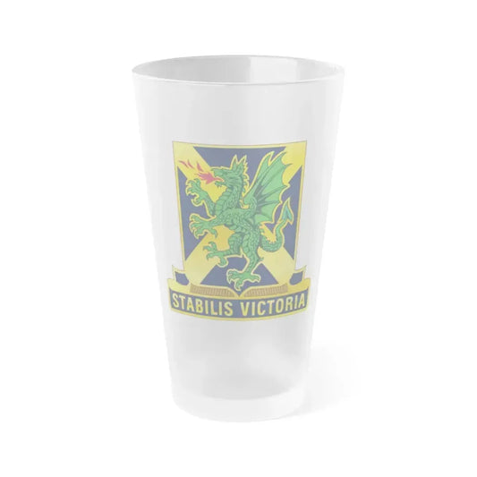 103 Chemical Battalion (U.S. Army) Frosted Pint Glass 16oz Default Title - Go Mug Yourself