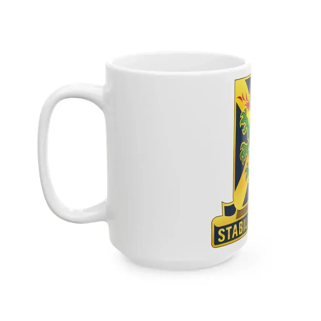 103 Chemical Battalion (U.S. Army) White Coffee Mug - Go Mug Yourself