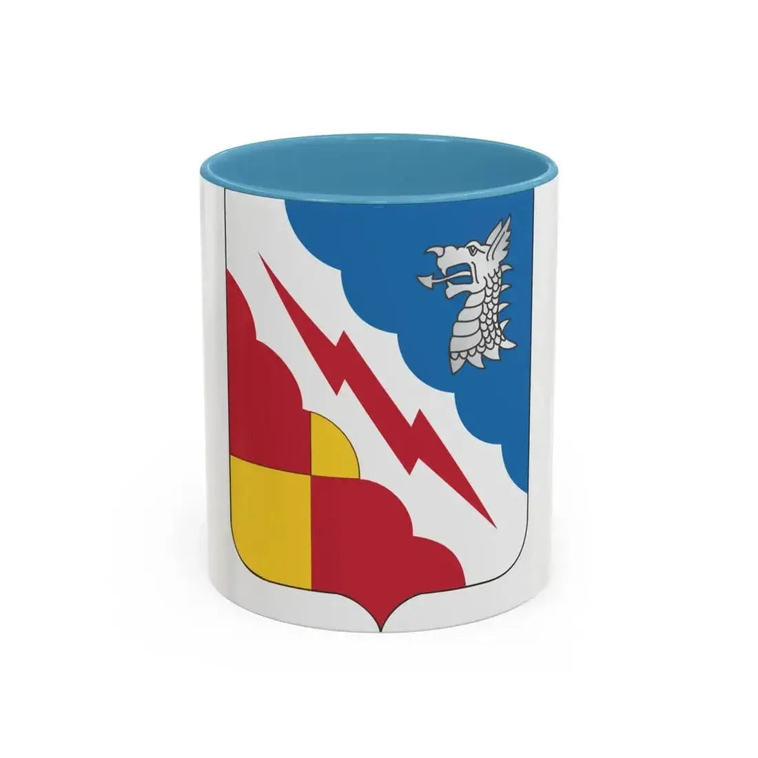 103 Military Intelligence Battalion 2 (U.S. Army) Accent Coffee Mug 11oz Light Blue - Go Mug Yourself