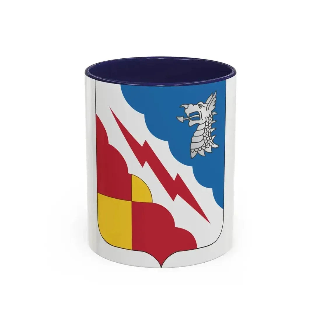 103 Military Intelligence Battalion 2 (U.S. Army) Accent Coffee Mug 11oz Navy - Go Mug Yourself