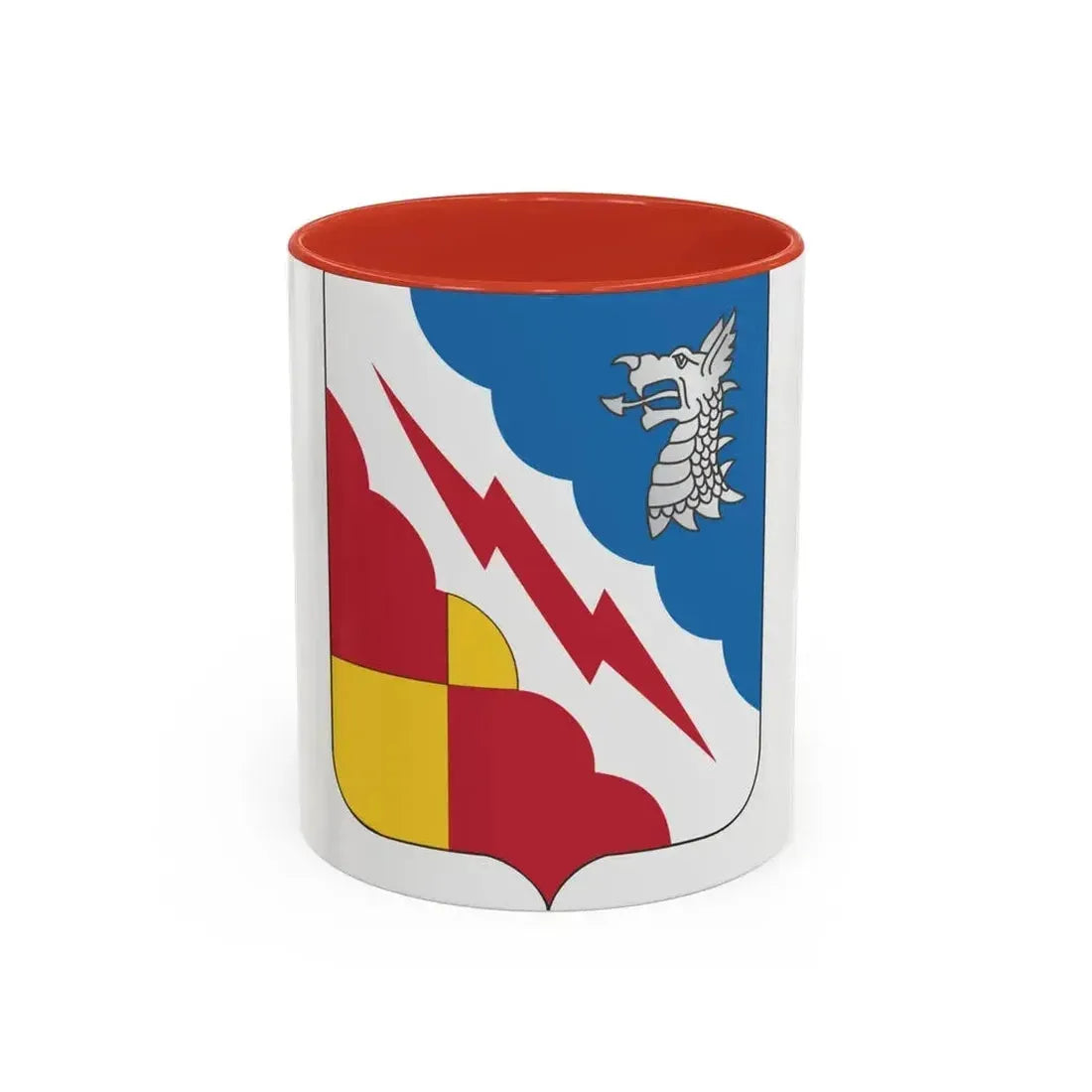 103 Military Intelligence Battalion 2 (U.S. Army) Accent Coffee Mug 11oz Red - Go Mug Yourself