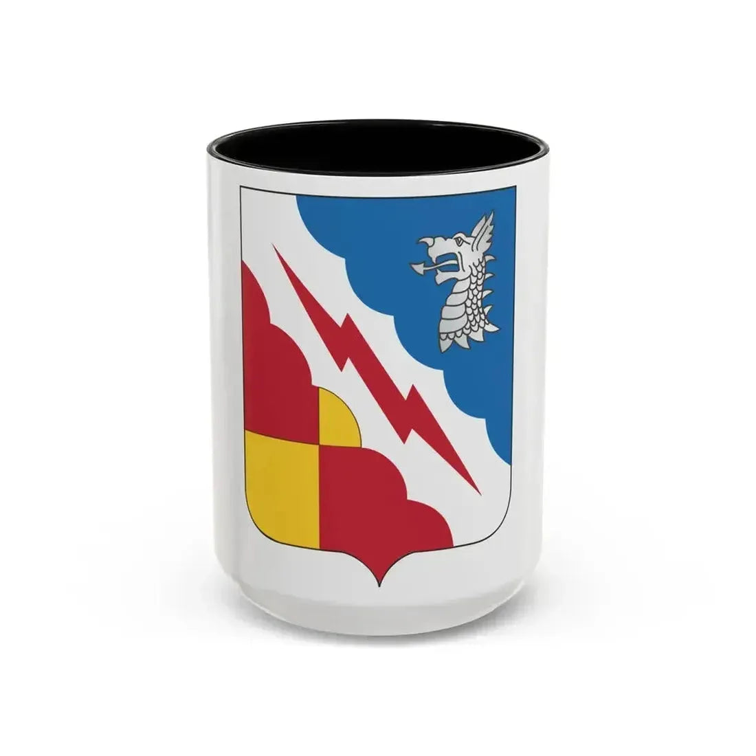 103 Military Intelligence Battalion 2 (U.S. Army) Accent Coffee Mug 15oz Black - Go Mug Yourself