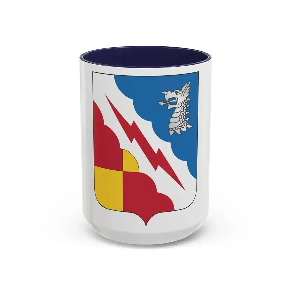 103 Military Intelligence Battalion 2 (U.S. Army) Accent Coffee Mug 15oz Navy - Go Mug Yourself