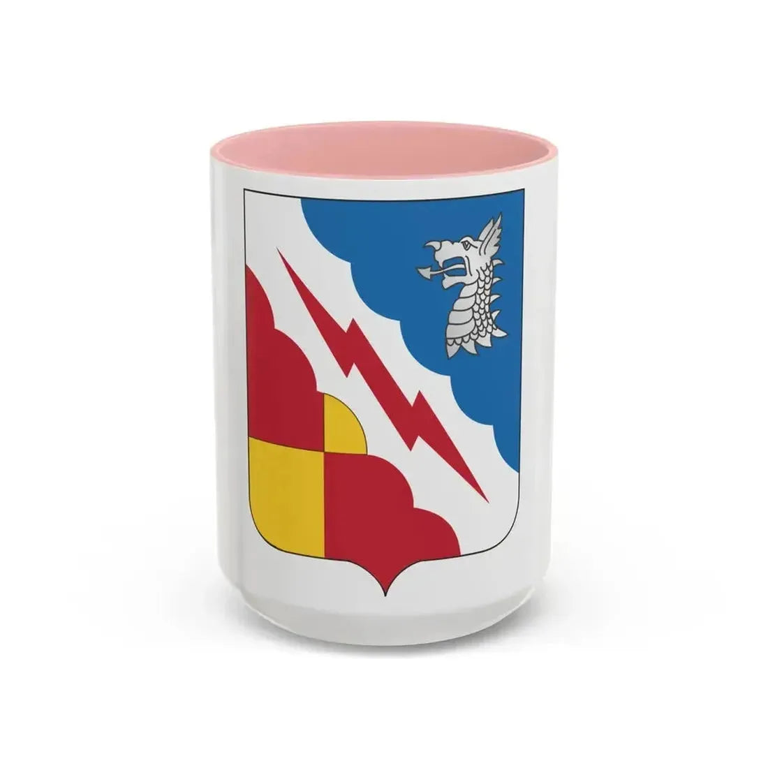 103 Military Intelligence Battalion 2 (U.S. Army) Accent Coffee Mug 15oz Pink - Go Mug Yourself