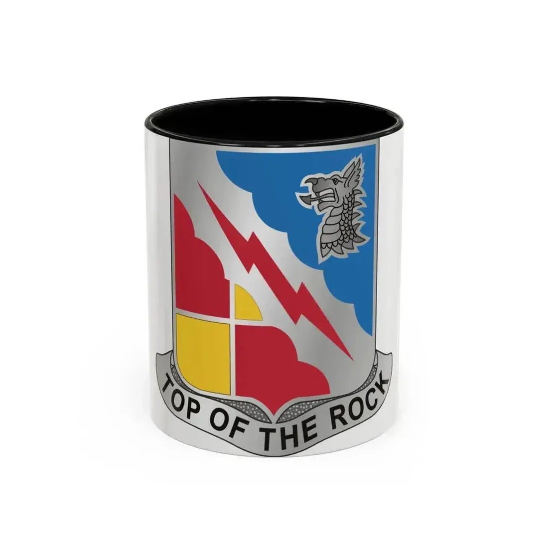 103 Military Intelligence Battalion (U.S. Army) Accent Coffee Mug 11oz Black - Go Mug Yourself