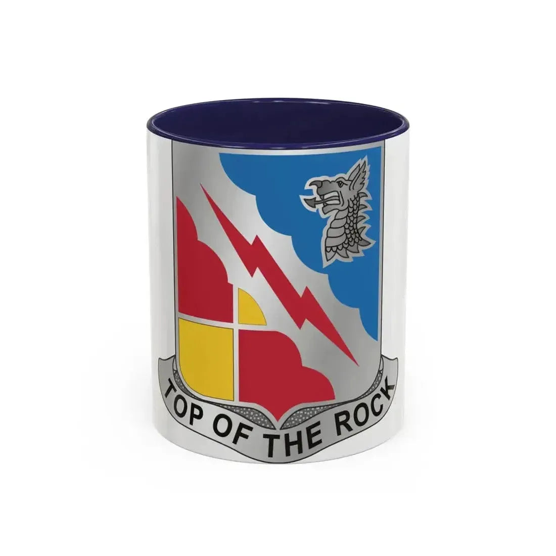 103 Military Intelligence Battalion (U.S. Army) Accent Coffee Mug 11oz Navy - Go Mug Yourself