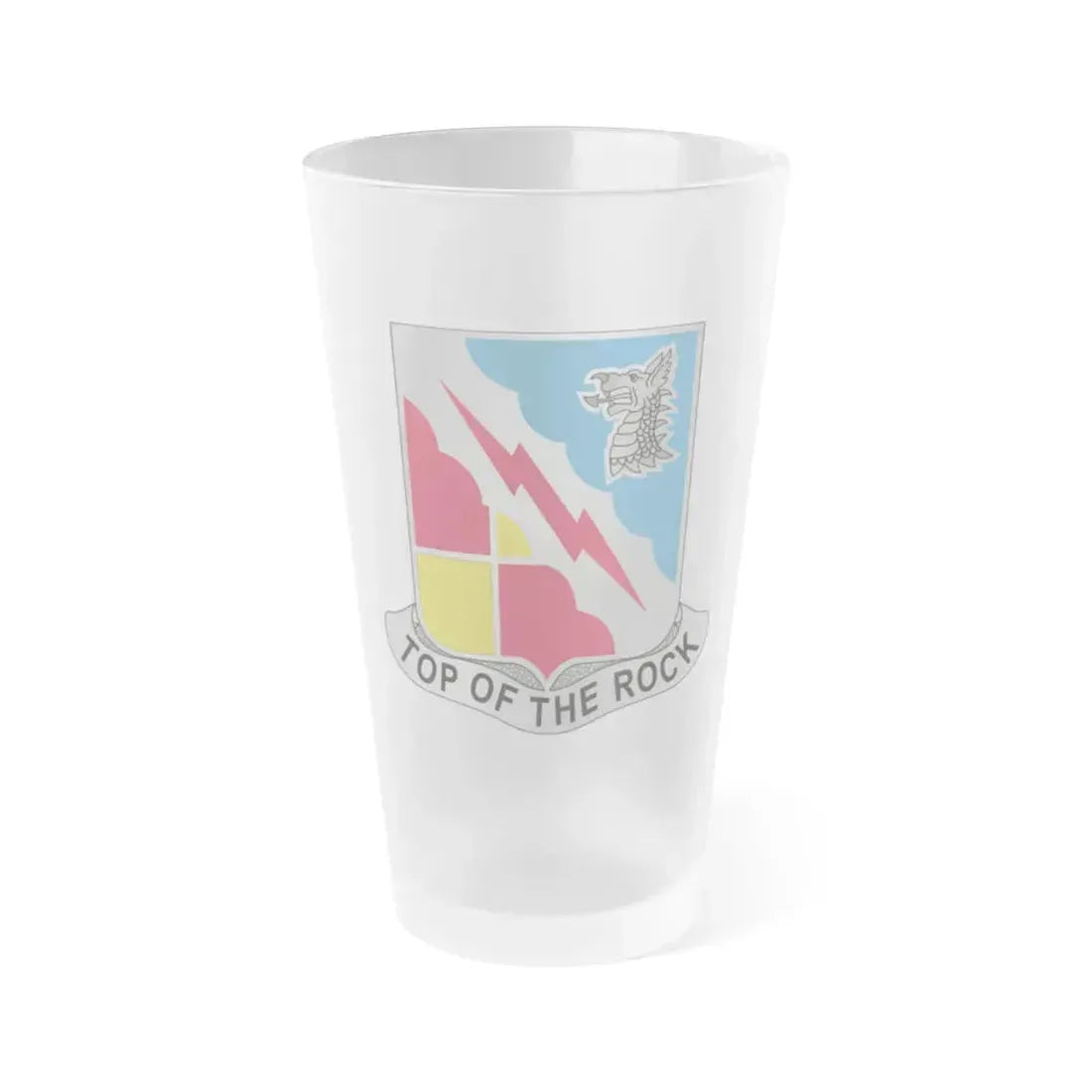 103 Military Intelligence Battalion (U.S. Army) Frosted Pint Glass 16oz Default Title - Go Mug Yourself