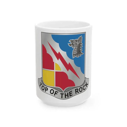 103 Military Intelligence Battalion (U.S. Army) White Coffee Mug 15oz - Go Mug Yourself