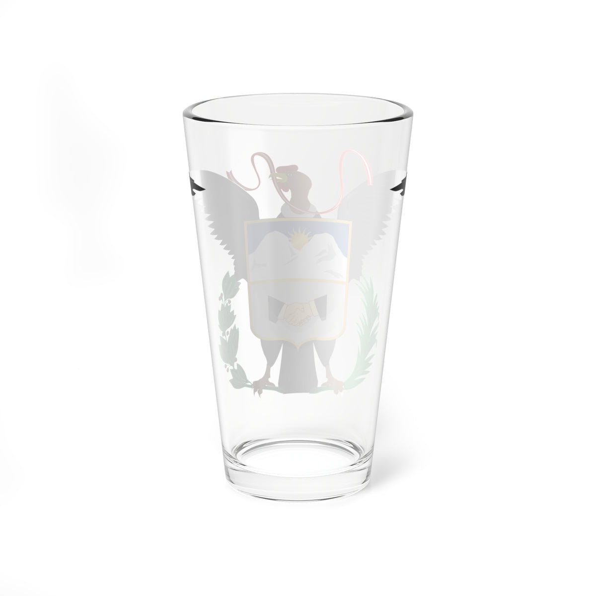 Escudo Yungay (Peru) (Coat of Arms) Pint Glass 16oz