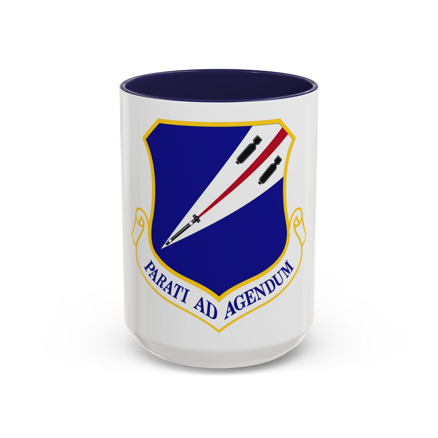 131st Bomb Wing Missouri Air National Guard (U.S. Air Force) Accent Coffee Mug