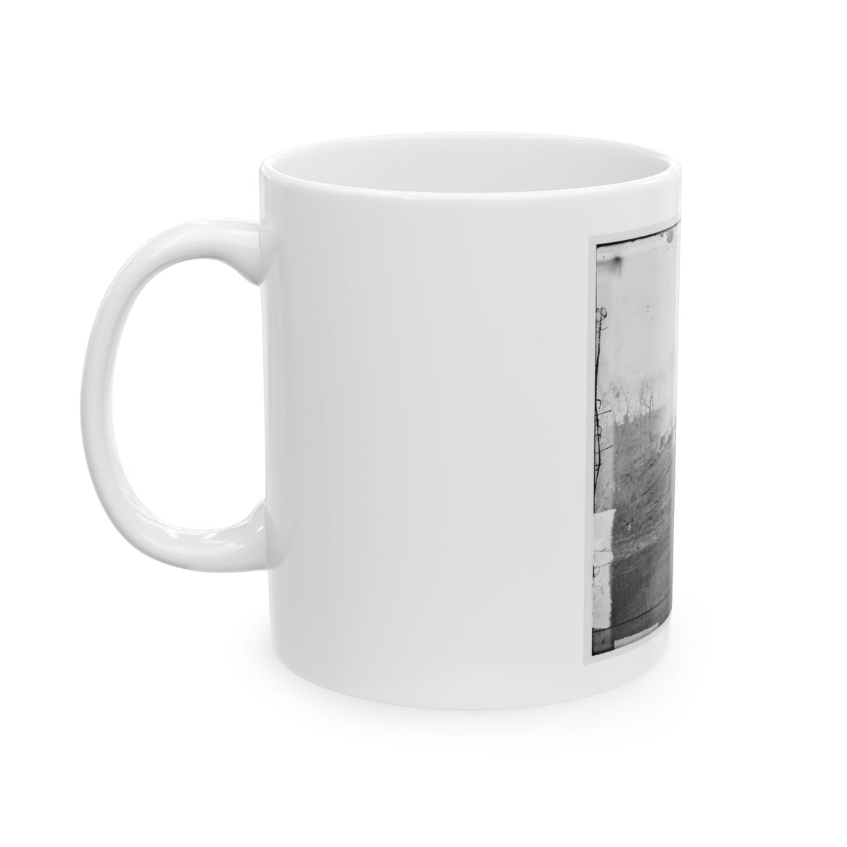 Belle Plain, Virginia. Camp Of 150th Pennsylvania Infantry (U.S. Civil War) White Coffee Mug