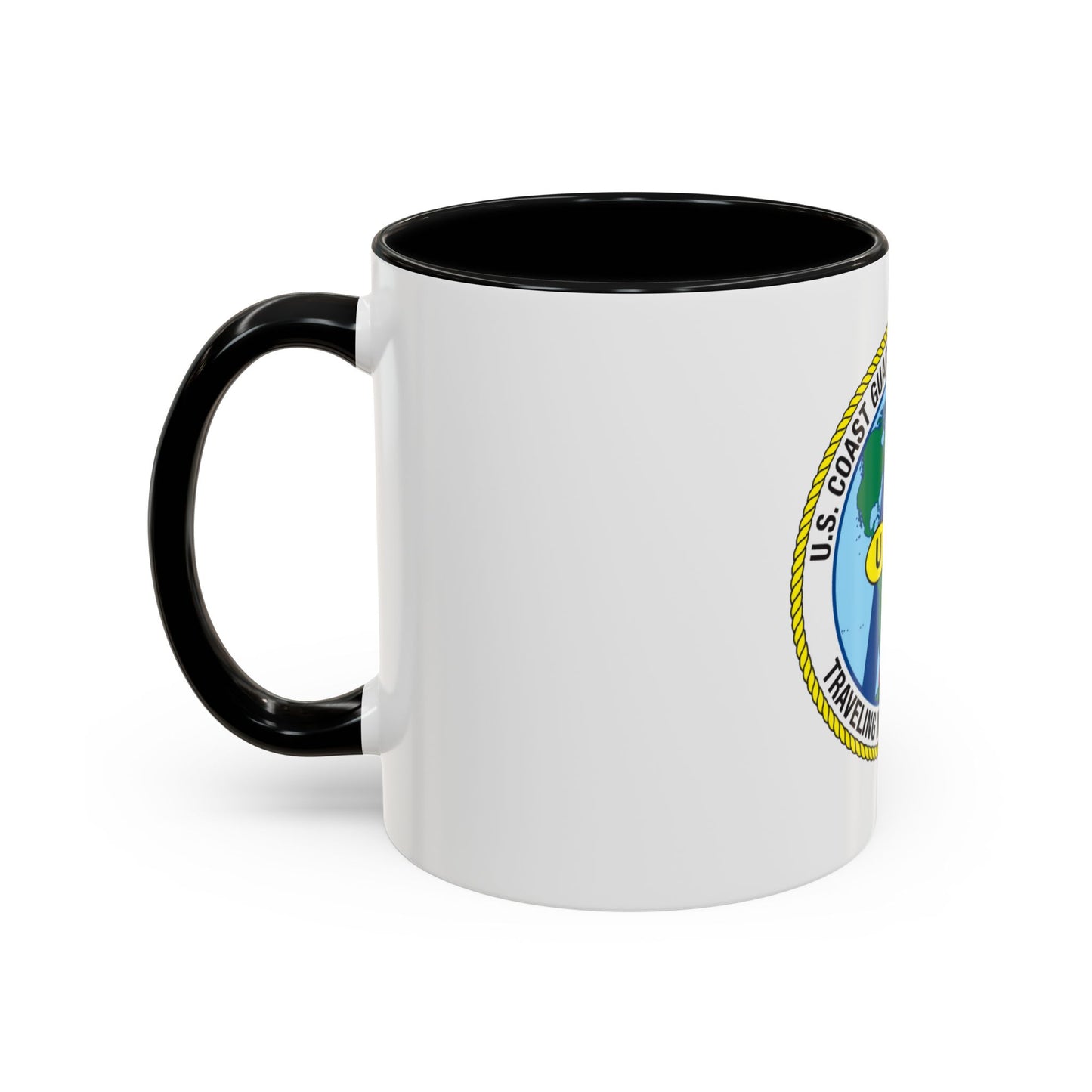 USCG Washington DC Traveling Inspection Staff (U.S. Coast Guard) Accent Coffee Mug
