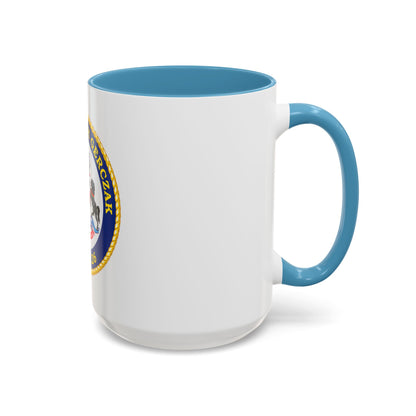 USCGC JOSEPH GERCZAK WPC 1126 (U.S. Coast Guard) Accent Coffee Mug