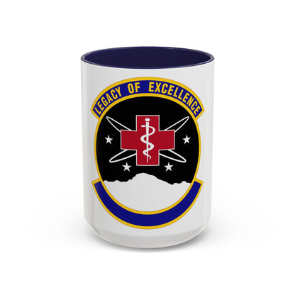 21 Healthcare Operations Squadron USSF (U.S. Air Force) Accent Coffee Mug