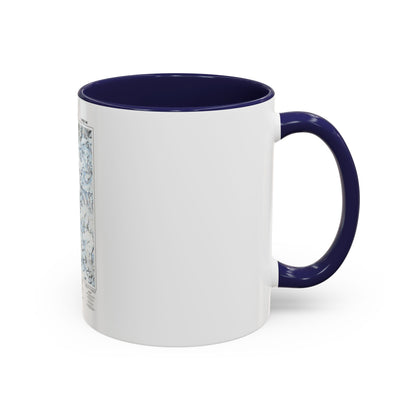 Mount Everest (1988) (Map) Accent Coffee Mug