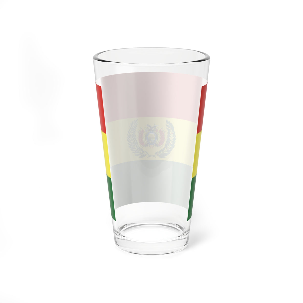 Bandera de Bolivia Guerra (Bolivia) Pint Glass 16oz
