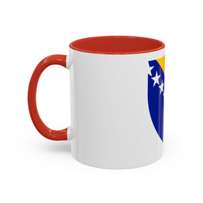 Coat of arms of Bosnia and Herzegovina - Accent Coffee Mug