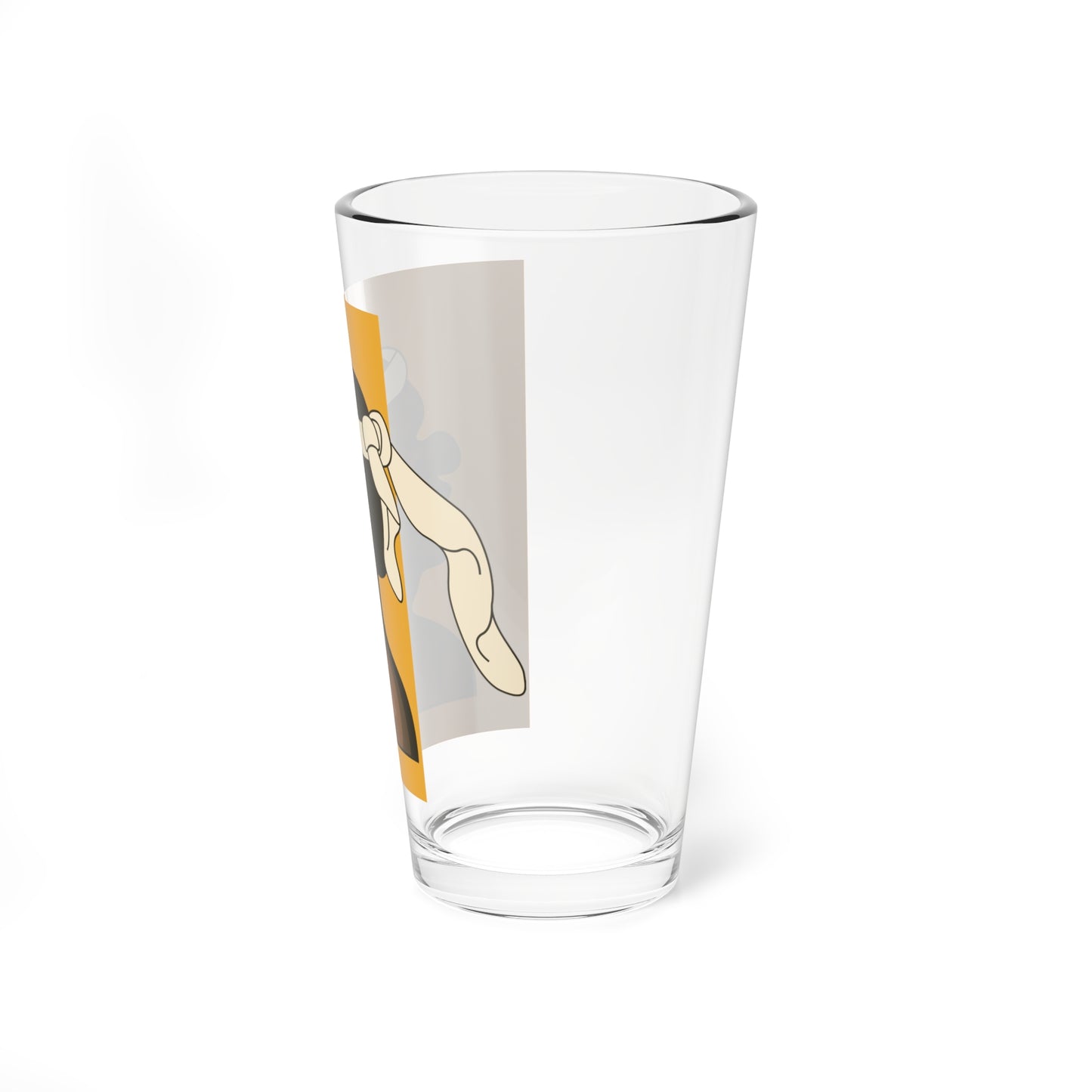 Flag of Corsica 14th century (France) Pint Glass 16oz