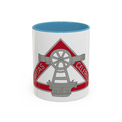 69 Engineer Company (U.S. Army) Accent Coffee Mug